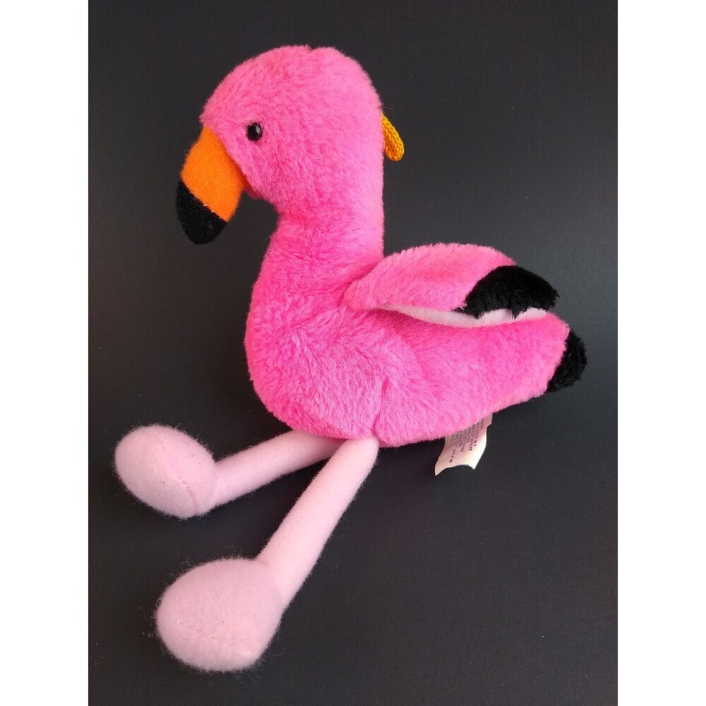 Pink Flamingo Plush Soft Toy Stuffed Animal Bean Bag Cuddletown
